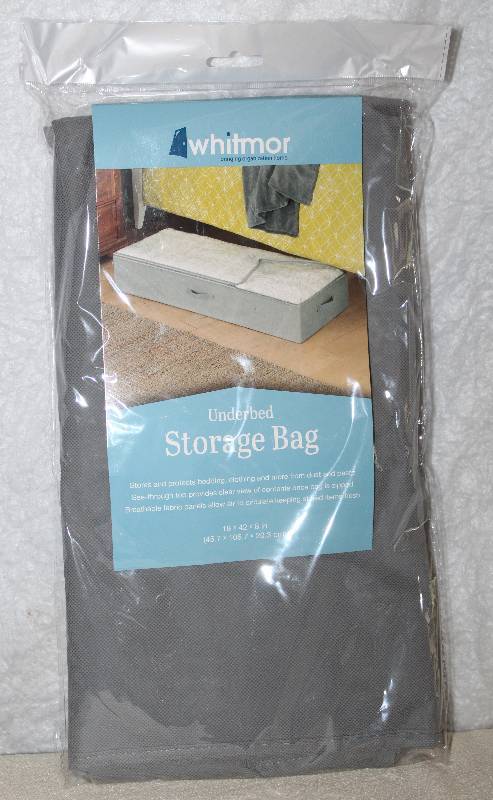 lot 9414 image: One Underbed Storage Bag - 18 x 42 x 8