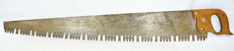 lot 1000 image: Vintage - Superior - Montgomery Ward Saw - 42 Blade Length - Over 3.5 ft long BIG