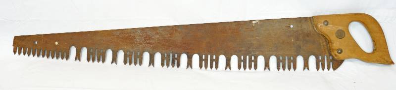 lot 1002 image: Disston Timber Saw - 36 Blade Length