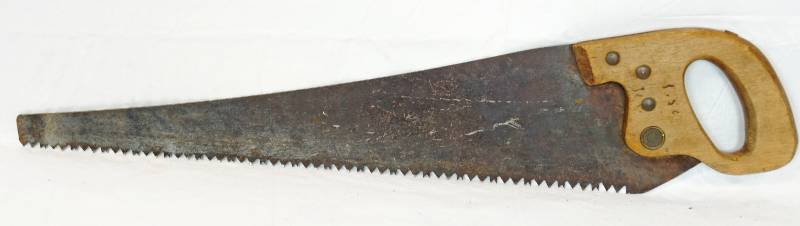 lot 1004 image: Disston Climber Hand Saw - 24 Blade Length