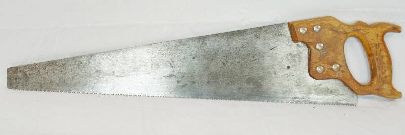 lot 1007 image: 7 Point - 26 Handsaw - See Photos