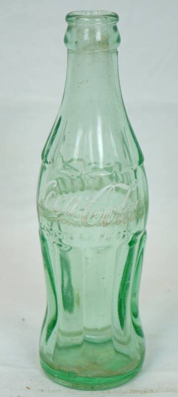 lot 1044 image: Glass Coca-Cola Bottle - See Photos for Details