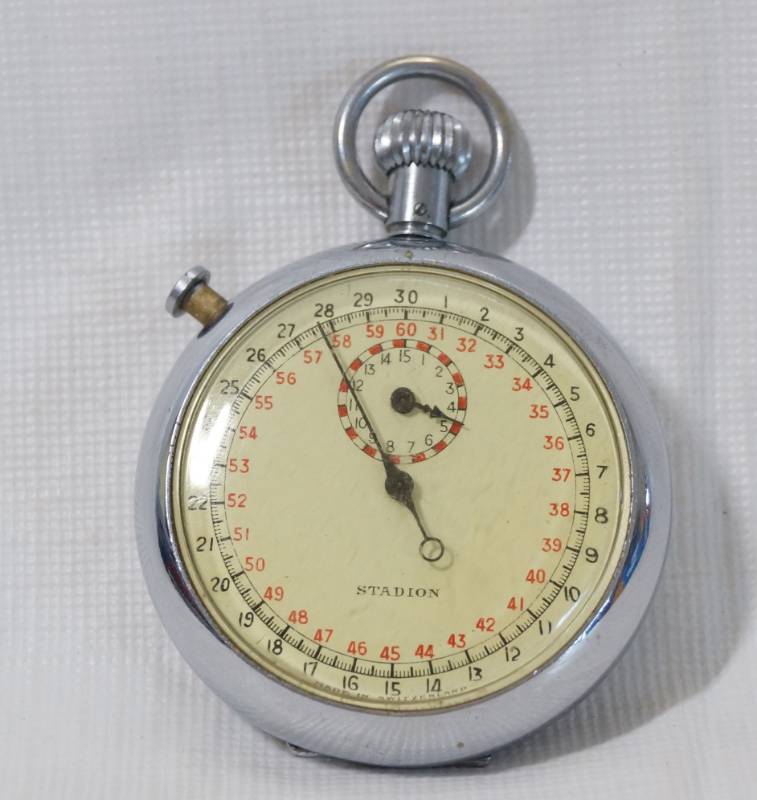 lot 1261 image: Stadion Timer - Stop Watch - Made in Switzerland