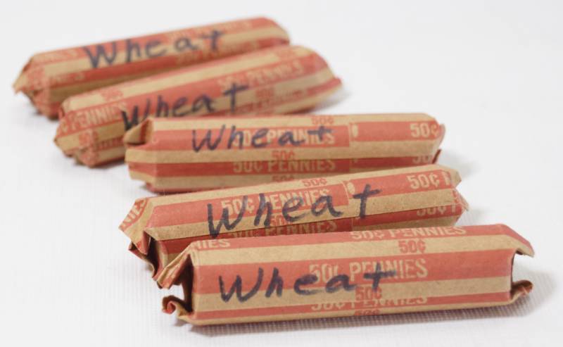 lot 1341 image: Lot of 250 Wheat Pennies of Various Years