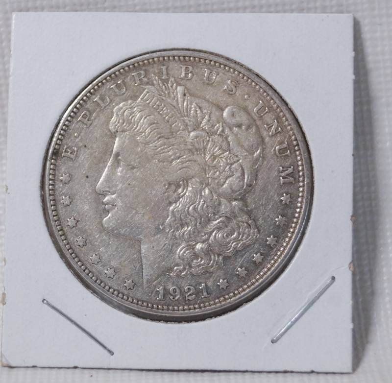 lot 1355 image: 1921 - Morgan Silver Dollar