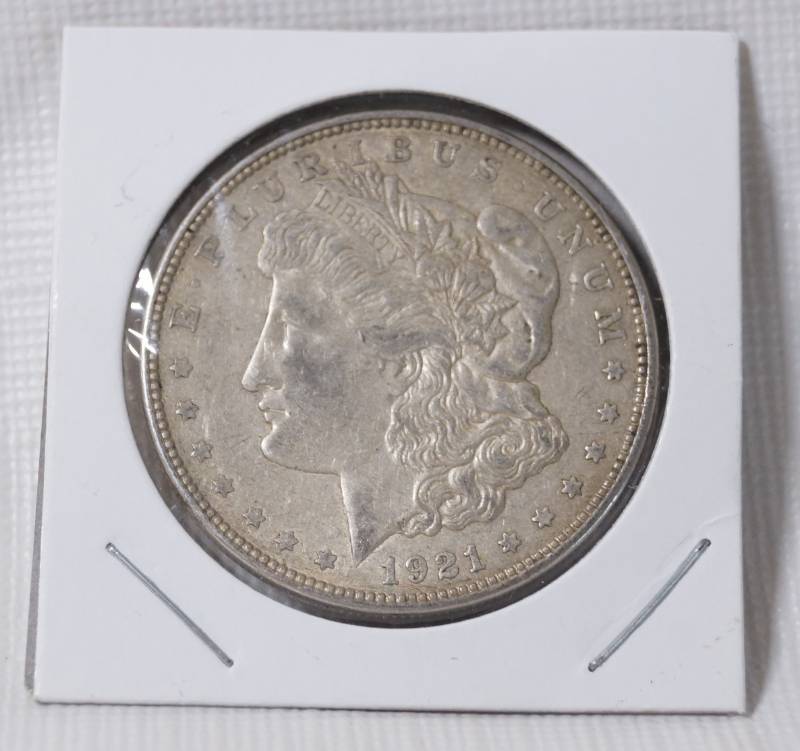lot 1367 image: 1921 - Morgan Silver Dollar