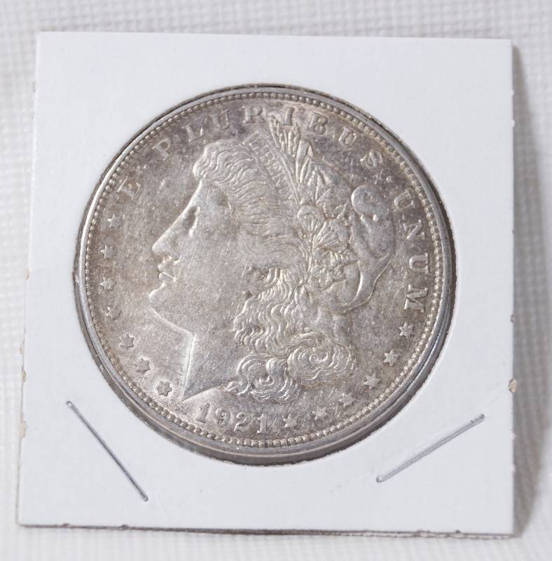 lot 1369 image: 1921 - Morgan Silver Dollar