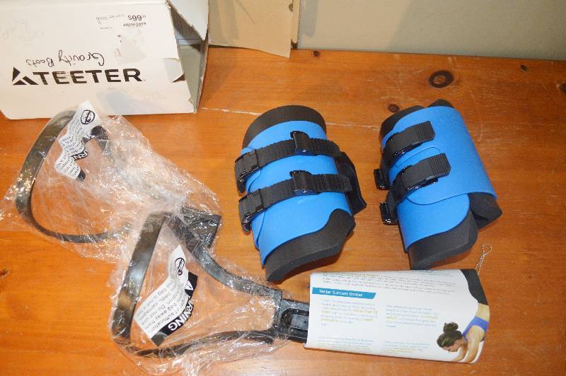 lot 4000 image: Brand New in Box Teeter Gravity Boots Model # B1001