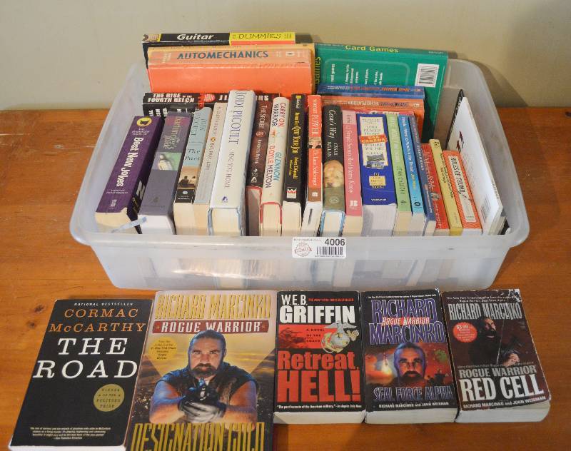 lot 4006 image: 34 Books (Tote not included)
