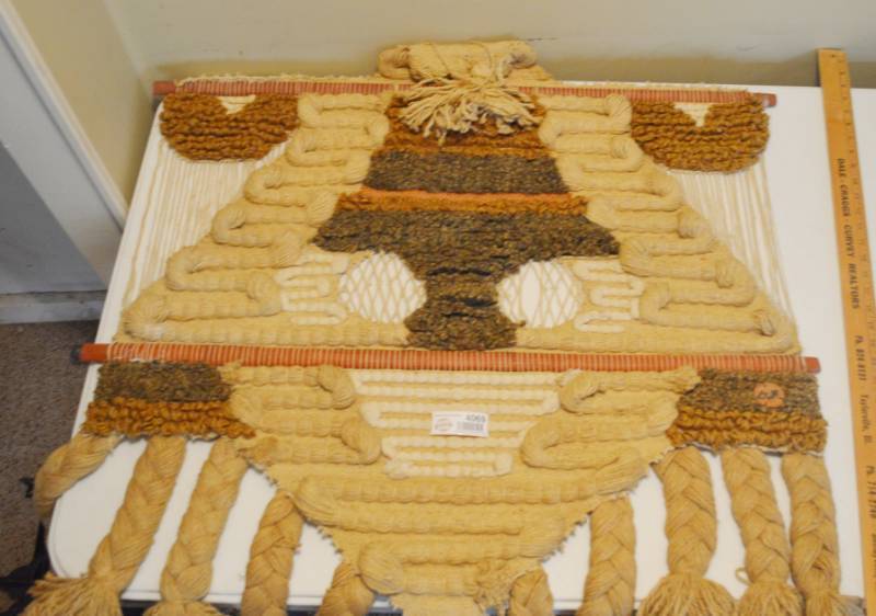 lot 4069 image: Fabric Wall Hanging