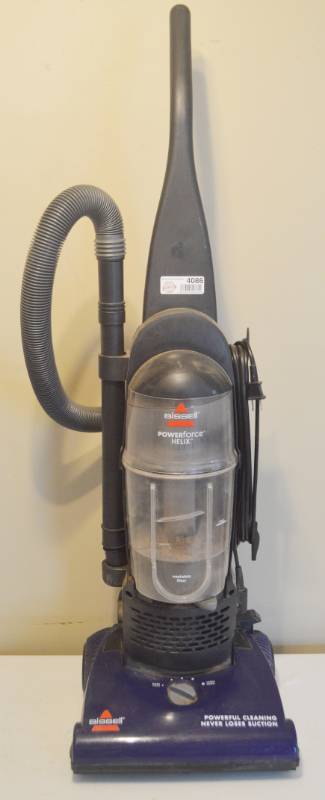 lot 4086 image: Bissell Powerforce Vacuum (Turns On Brush Spins)