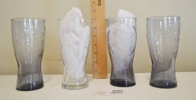 lot 4089 image: McDonalds Collectors Cups 3 Dated 1955, 1 Dated 1992