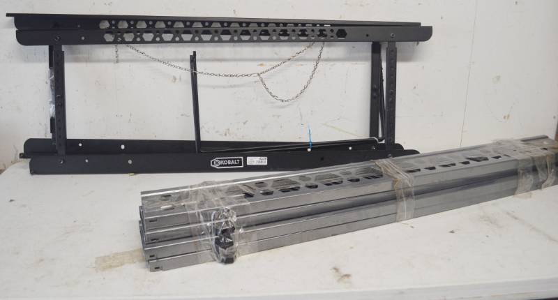lot 4239 image: Kobalt Adjustable Overhead Garage Storage Rack