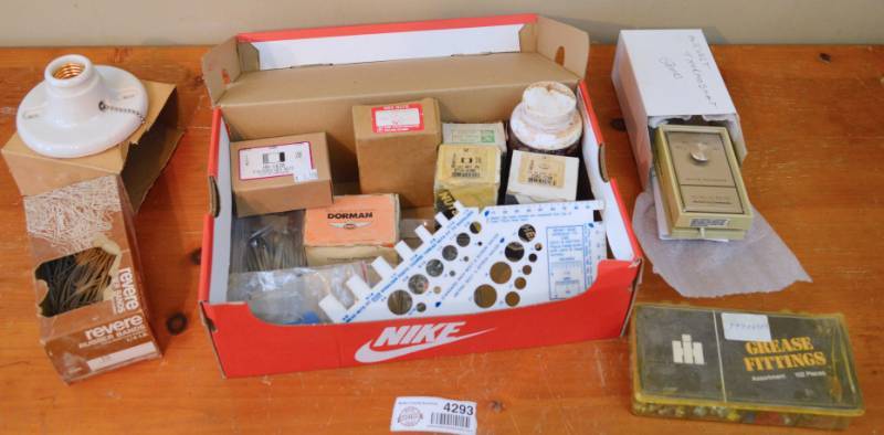 lot 4293 image: Misc. Lot Of Nuts And Hardware