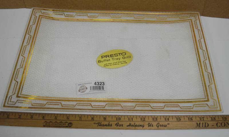 lot 4323 image: Presto Buffet GrillTray and Beer Stein