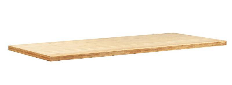 lot 1499 image: Newage Products 36070 Bold 3.0 Series Bamboo Worktop