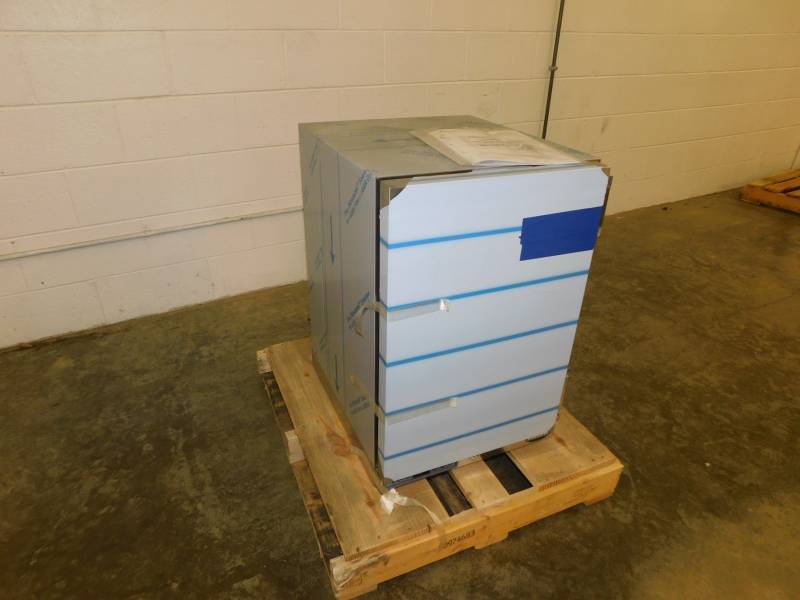 lot 1483 image: Follett REF Series 1.8 Cu. Ft. Stainless Steel Benchtop Medical Refrigerator
