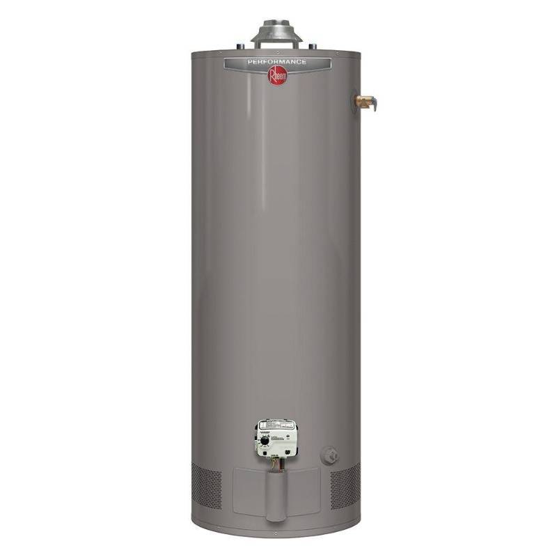 lot 1492 image: Rheem Performance 50 gal. Tall 6 Year 36,000 BTU Liquid Propane Gas Water Heater XP50T06EC36U1