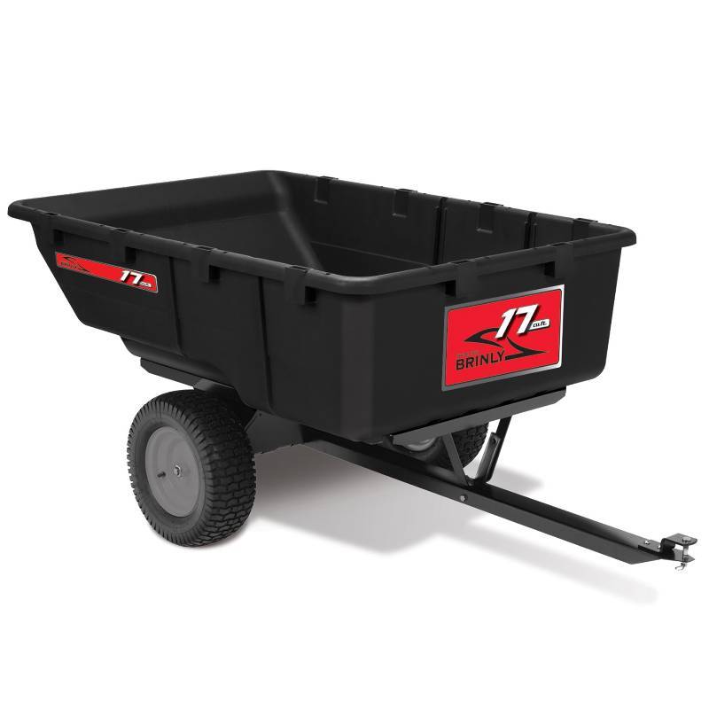 lot 1507 image: Tow Poly Cart - 17 Cu. Ft.