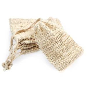 lot 2417 image: ZEPELOFFY Soap Bag,5 Packs Bar Soap Pouch,Sisal Soap Saver Bags Mesh for Exfoliating, Shower,Scrubber