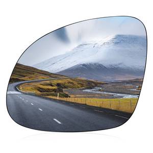 lot 2446 image: BDFHYK Driver Left Side Mirror Glass Compatible With TIGUAN 2009-2017 VW Convex rear view mirror (Left)