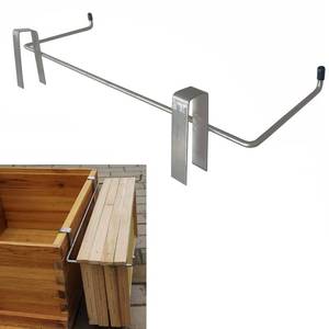 lot 2460 image: Jashem Bee Hive Frame Holder Stainless Steel Frame Grip Shovel Bee Frame (1 Sets)