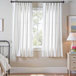 lot 3859 image: Lazzzy White Velvet Curtains 72 Inches Long Light Filtering Thermal Insulated Drapes for Bedroom Living Window Treatments Rod Pocket 2 Panels