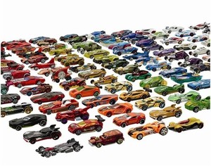 lot 7041 image: Hot Wheels Basic Car 164 Scale Toy Vehicle For Collectors & Kids (Styles May Vary) - Retail $143.28