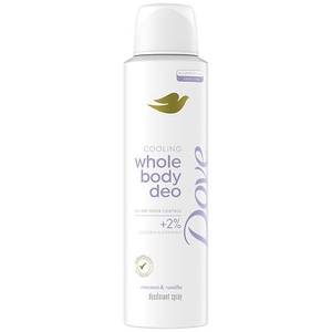 lot 8311 image: Dove Women s Whole Body Deodorant Spray Invisible Coconut & Vanilla Aluminum Free 4 oz