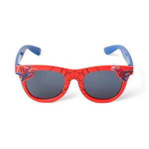 lot 8321 image: Toddler Marvel Spider-Man Sunglasses - BlueRed Rectangle Frame, UV Protection, Polycarbonate Lenses, Ages 3
