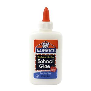 lot 8345 image: Elmer s Liquid School Glue Washable 4oz. 1 Count
