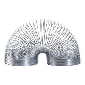 lot 8346 image: The Original Slinky Walking Spring Toy, Metal Slinky