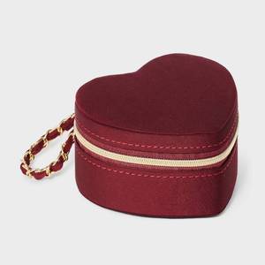 lot 8362 image: 2 Heart Travel Jewelry Organizers - A New Day�� Maroon and Royal Blue (2 pack) (color differs from stock image)