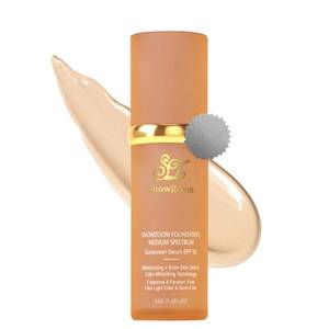 lot 8377 image: Bio Color Changing Foundation 4 in 1 Makeup-MediumLight Spectrum with SPF 50,Hydrating Longwearing & Waterproof, for Sport, Dancing (Medium Spectrum - for fair skinned people, 1.2 oz)