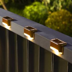 lot 8397 image: SOLPEX Solar Deck Lights Outdoor 16 Pack, Solar Step Lights Waterproof Led Solar lights for Outdoor Stairs, Step , Fence, Yard, Patio, and Pathway(Warm White)