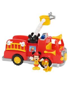 lot 9802 image: Disneys Mickey Mouse Mickeys Fire Engine