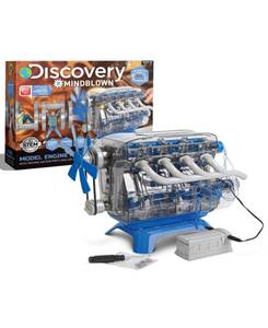 lot 9804 image: Discovery #Mindblown Model Engine Kit, with Moving Parts and Lights