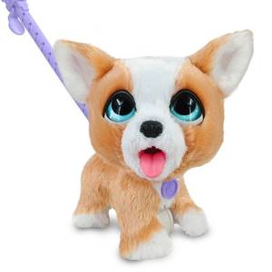 lot 9808 image: Just Play FurReal Poop-A-Lots Corgi Interactive Toy, Multi