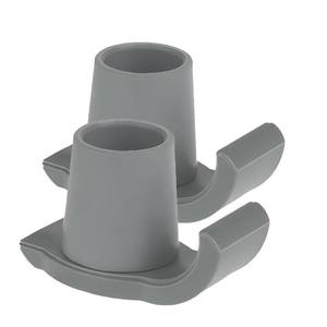 lot 10038 image: Magicorange Walker Glide Skis, 2 Pcs Universal Fit Walker ski Glides,Easy to Use Rubber Walker Glides,Walker Feet Replacement (Grey)