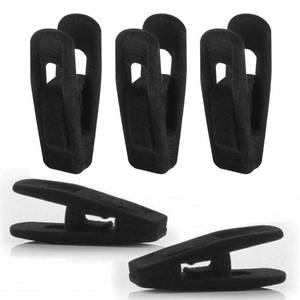 lot 10050 image: Otylzto Velvet Hanger Clips - 20pcs Plastic Clips for Velvet Hangers