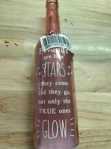 lot 10081 image: Starlight Bottle - Glass Bottles With Led Lights- Birthday Special Gift Friends