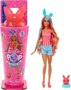 lot 10085 image: Barbie - Pop Reveal Shake Series Doll, Bunny