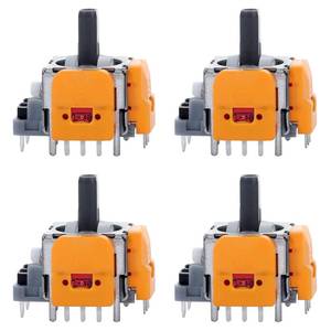 lot 10106 image: Ikpek 4pcs Hall-Effect Joysticks Replacement for DualSense PS5 Controller, 3D Analog Sensor Wheel Thumb Sticks Rocker Module Replacement for PlayStation 5 Controller