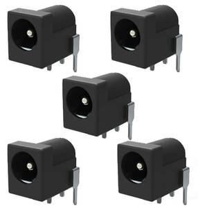 lot 10425 image: California JOS Breadboard-Friendly 2.1mm PCB Mounting Female DC Power Barrel Jack (5 PCS DC Power Jack)