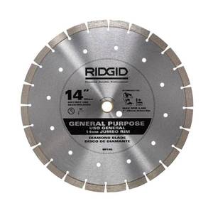 lot 10456 image: 14 In. Segmented High-Rim Diamond Blade