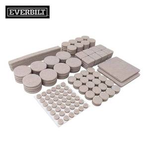 lot 10461 image: Assorted Beige Self Adhesive Round Furniture Pads for Hard Floors Value Pack 192 Piece