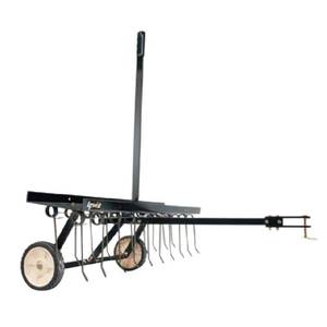 lot 11601 image: Agri-Fab Inc. 40 Dethatcher Tow Behind Lawn Groomer Model 45-02941 - Retail $199