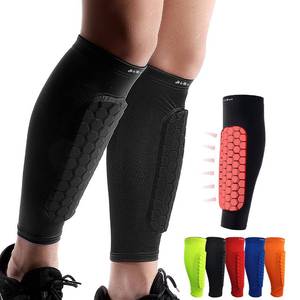 lot 12336 image: HiRui Soccer Shin Guards Shin Pads for Kids Youth Adult, Calf Compression Sleeve with Honeycomb Pads, Support for Shin Splint Baseball Boxing Kickboxing MTB, Lightweight(1PAIR) (Black, Small)