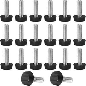 lot 12346 image: LUORNG 14-20 Furniture Leveler - 20PCS 14inch Thread Table Feet Screw On Adjustable Furniture Legs