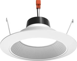 lot 12391 image: Juno Lighting 6RLD G4 07LM 27K Retrofit Dimmable Downlight, 6-Inch, Warm White